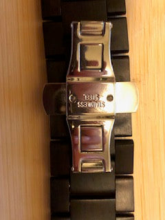 Apple Watch Band - Ebony Wood