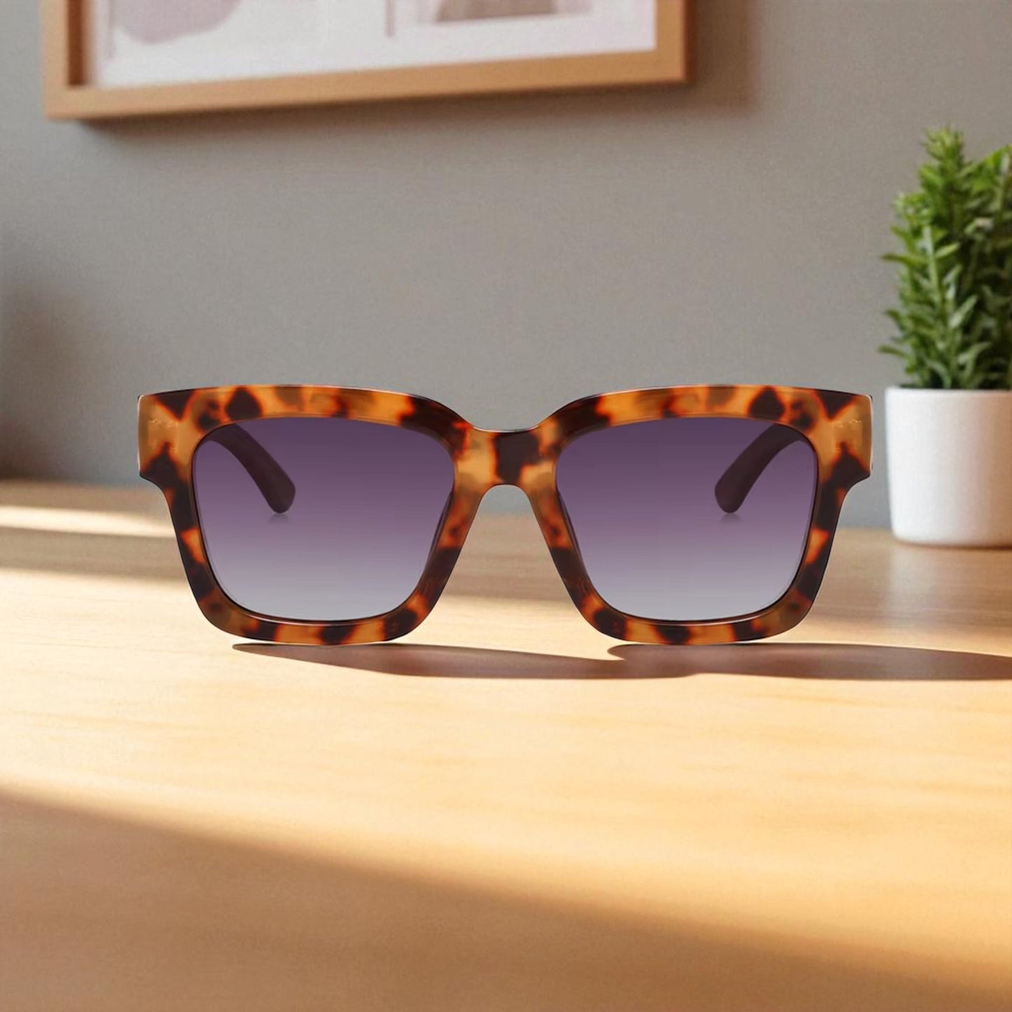 Wood Sunglasses - 50/50 Tortoiseshell & Rosewood