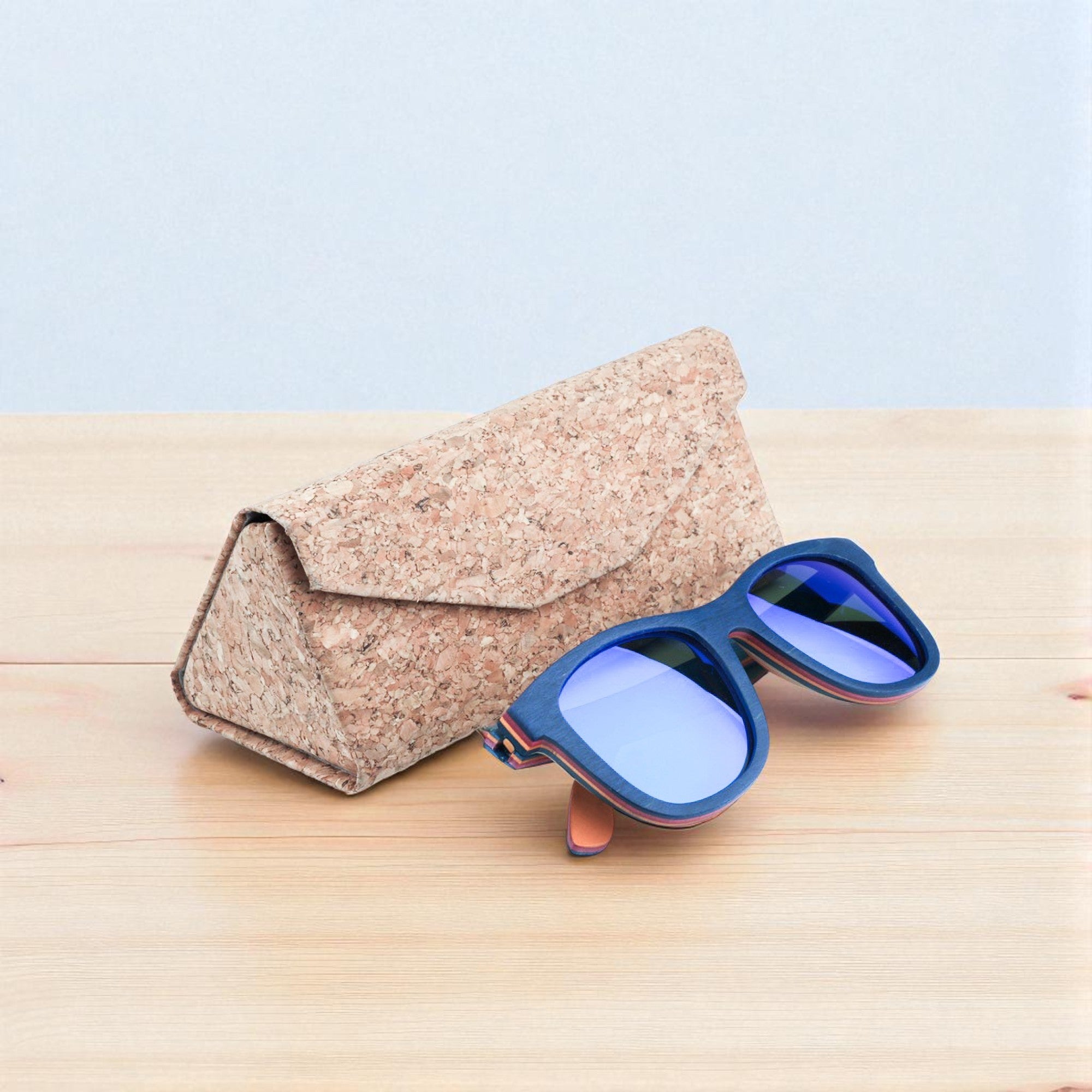 Glasses Case - Cork Flat-Fold