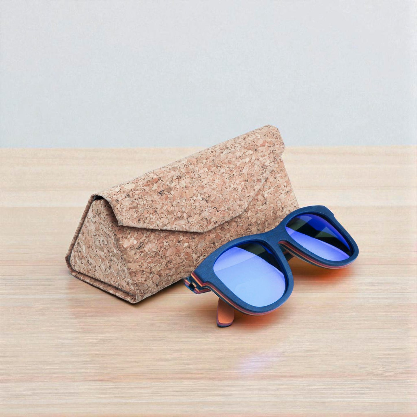 Cork Glasses Case - Trifold Flatpack