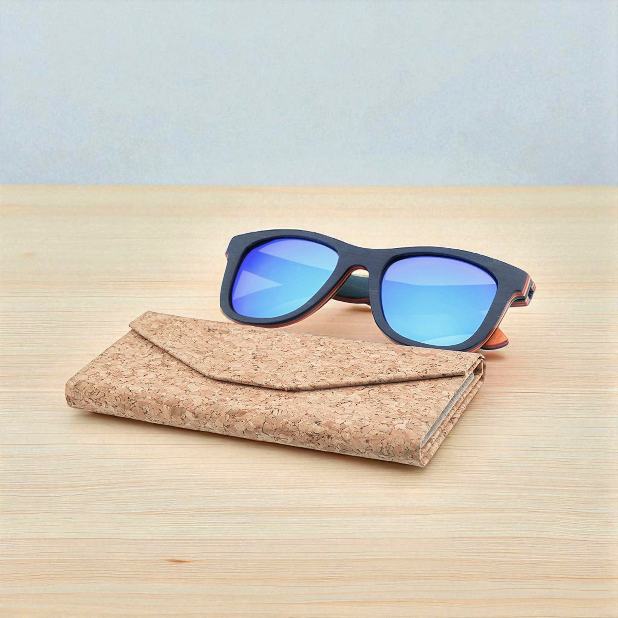 Cork Glasses Case - Trifold Flatpack