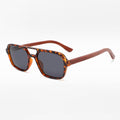Aviator Compact 50/50 Tortoiseshell & Rosewood - Polarised Sunglasses