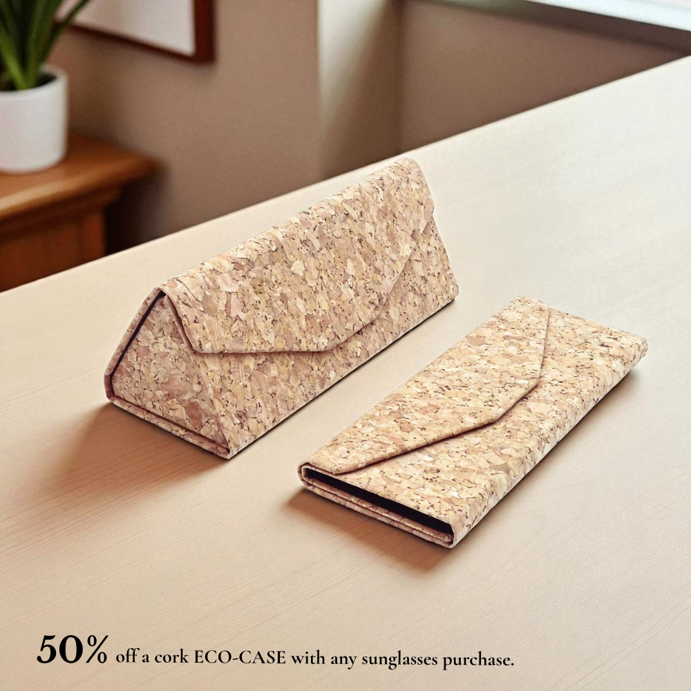 Skate 100% Brown Layered Wood - Polarised Sunglasses