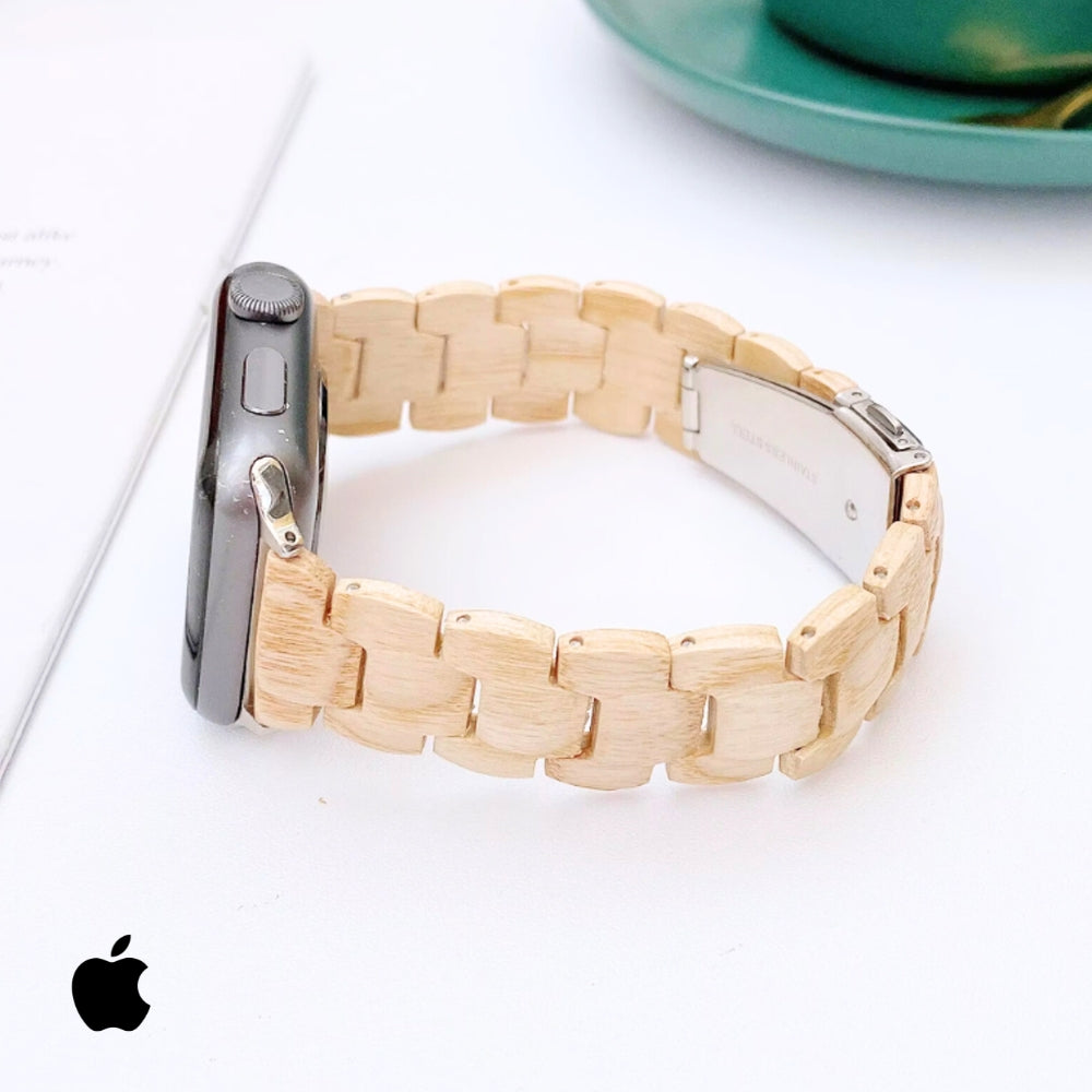 Apple Smartwatch Band - Cherry Wood (Natural) 42mm