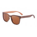 Small Smooth Brown Lens 100% Walnut Wood - Polarised Sunglasses